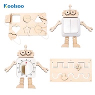 Koolsoo Montessori Activity Board for Kids - DIY Materials for Sensory Engagement