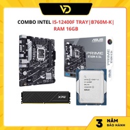 COMBO INTEL I5-12400F TRAY - B760M - 16GB RAM (RANDOM) - FREE CPU ANTI-CURLING