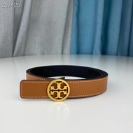 TORY BURCH Ladies Leather Double Sided Belt