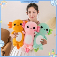 Dino Unique Hexagonal Axolotl Plushie Fun Addition To Your Toy Collection
