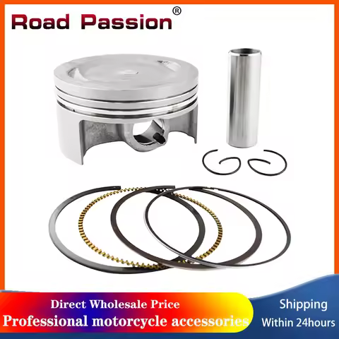Road Passion Motorcycle 74mm ~ 75mm Piston Rings Kit For YAMAHA YBR250 XG250 TRICKER YFM25R Raptor 2