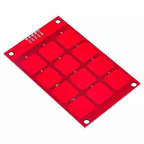 MPR121 3x4 Buttons Keys Keyboard I2C Interface Shield Sensitive Key Keyboard Module Capacitive Touch