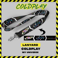 Coldplay LANYARD I WESRTERN BAND LANYARD I CUSTOM LANYARD I COLDPLAY