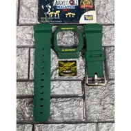 SET PETAK HIJAU HULK  BNB + BUCKLE JAPAN + BACKLIGHT (SESUAI UTK DW5600/GB5600/GWX5600/GWB5600)
