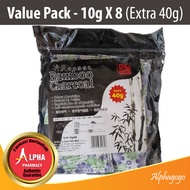 Charcoal Bamboo Charcoal Purification Dehumidifier (10g X 8 pack) &amp; Extra 40g