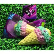 Kiibru jumbo rainbow ice cream cone ice cream soft slow squishy scented