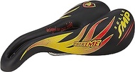 Selle SMP TRK Medium Extreme Saddle, Black/Yellow/Red
