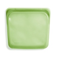 美國 Stasher - 食品級白金矽膠密封食物袋-方形-綠 (828ml)