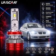 UVSCAR BMW 3-Series E90/E92 2005-2011 LED Bulb D1S H11 H7 Lampu LED Kereta Plug and Play