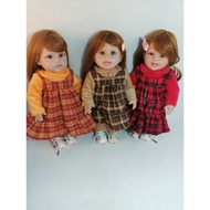 Rubber doll clothes, doll height 40 cm + - chest circumference 14 cm