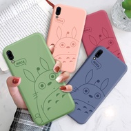 Softcase For Vivo Y11 2019 Y67 V5 V5 Lite V5S Y81 Y81i Y85 V9 Z1 Z1i Y91 Y95 Y91i Y93 Y91C Ghibli Miyazaki Hayao Original Liquid Soft Silicone Handphone Case Casing Tonari no Totoro Shockproof Full Cover