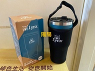 2022.【陽陽小舖】股東會紀念品 三陽 Lynx真空環保隨行杯(附布套) 900ml 冰壩杯 杯子 304 不鏽鋼杯