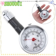 SHOUOUI Manometer, Metal Mini Dial Tire Pressure Gauge, Diagnostic Repair Tool High Precision Tyre Meter