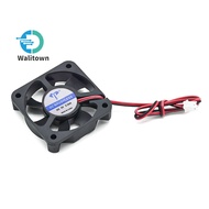 DC5010 5V/12V/24V 0.20A/0.15A 5CM 2-Wire Miniature Cooling Fan Oil-impregnated DC Industrial Fan
