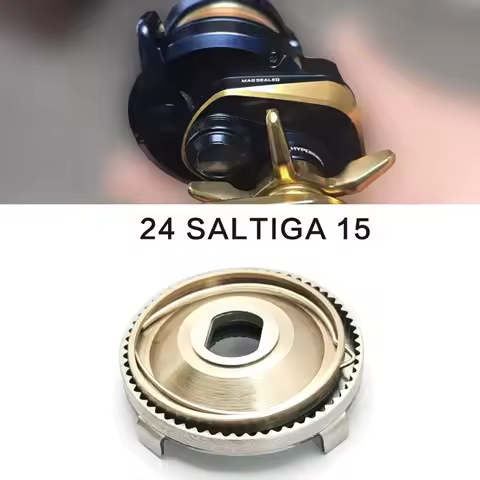 For Daiwa SALTIGA 15HSJ Slow‑Pitch Jigging Baitcasting Reel 6th‑Gen Drag Clicker Upgrade Parts for S
