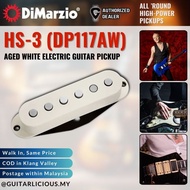 DiMarzio HS-3 (DP117AW) Aged White Electric Guitar Pickup ( DP117-AW / DP117AW )
