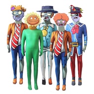 Halloween Plants vs Zombies Children's Bodysuit cos Suit Adult Spoof Zombies Performance Suit/H11.5