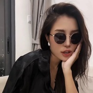 JB Circle metal frame round eye fashion glasses