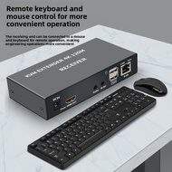 KVM Extender HDMI RJ45 4K HDMI Extender Cat6 120M HDMI KVM Ethernet Extender audio Kit over Lan Ethe