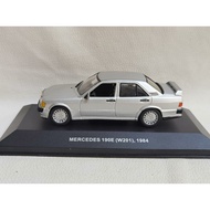 SOLIDO 1/43 190E W201 1984 Mercedes-Benz Alloy Car Model Defects: Lacquer Surface Have Rashes See th