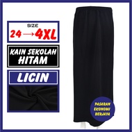 KAIN KURUNG SEKOLAH HITAM KOSHIBO LICIN SUSUN TEPI BLACK GIRLS SCHOOL DRESS KAIN SEKOLAH PENGAWAS AG