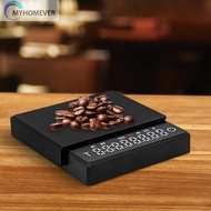 Mini Coffee Scale W/ Timer Rechargeable 2kg/0.1g Accurate Electronic Scale (S9) [myhomever.my]