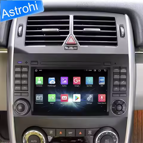 8G+256G Android 13 Car DVD GPS Radio Multimedia Player For Mercedes Benz A B Class W169 W245 B200 W9