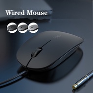 luckluck Wired Mouse 1200DPI USB 2.0 Gaming Office Mouse for Laptop Computer PC