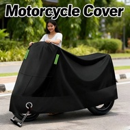 Motorcycle Cover Waterproof 3 Layers Heavy Duty Rain Anit Dust Reflective V Protection Lock-Hole Pen