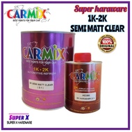 Carmix 2:1 2K Matt Clear (1Lt Matt clear with 500ml hardener)/Clear 2k/2k Clear