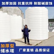 【廠商直銷】加厚PE塑料水塔儲水罐食品級塑料水桶1-50噸儲水桶戶外工業儲水箱