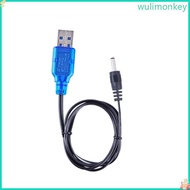 WU USB Charger Wire 3 5mm for 3 7V Lithium  Portable Devices Remote Models