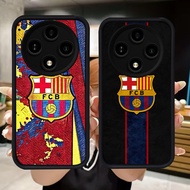 Q102 FC-Barcelona soft Casing for Xiaomi Redmi A3X poco X7 C75 C61 X3 NFC A3 14C Pro 5G