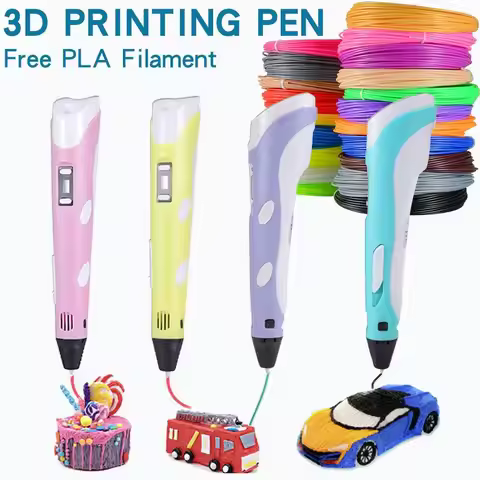 Favors With LCD Screen PLA Filament DIY Gifts Printing Pencil Drawing Supplies 3D Pens 3D Printing P