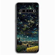 Hardcase Casing Case LG V60 V50 V50S V40 V30 V20 G8X Velvet ThinQ 5G Nature Painting AB1928