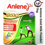 SUSU TEPUNG ANLENE (gold) 600g /1kg (ANLENE GOLD MILK POWDER) (600g/1kg)