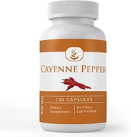 ▶$1 Shop Coupon◀  Pure Original Ingredients Cayenne Pepper, (100 Capsules) Always Pure, No Additives