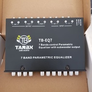 7 band parametric equalizer car audio