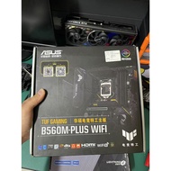Box Used ASUS TUF B560M PLUS WIFI MATX DDR4 LGA 1200 Compatible with Intel 10th and 11th Gen Process