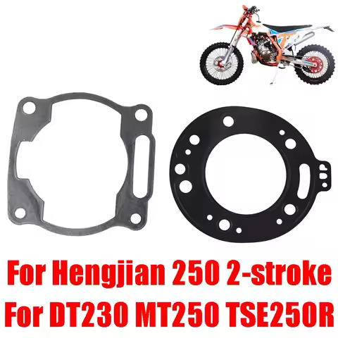 For Yamaha DT230 Loncin MT250 Kews GPX TSE250R TSE 250 R Motorcycle Parts Engine Cylinder Gaskets Se