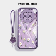 Small Fresh Flowers Shockproof Phone Case Oppo Realme 12 Pro Plus Realme 12 Pro+ Realme 12+ 5G Realm