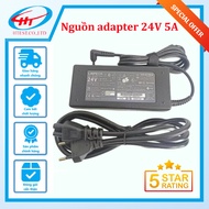 [rẻ vô địch] Nguồn adapter 24V 5A cho máy bơm nước switch POE... Nguồn 24V 5A chính hãng Linpech hàn