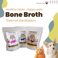 Bone Broth for Cats and Dogs. Beef Bone Broth, Pork Bone Broth, Chicken Bone Broth