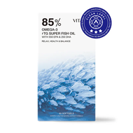 【純淨專科】挪威 85% Omega-3 rTG 高濃度魚油 (EPA+DHA) 第二代升級 VITABOX