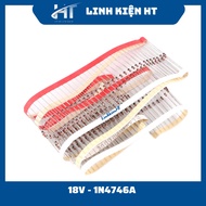Good quality zener Diode 1W 18V 1N4746A (10c) - HT components