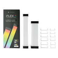 TECWARE FLEX RGB 24p+GPU Extension Cables, Black &amp; White