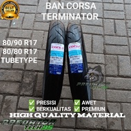 TUBETYPE CORSA TERMINATOR OUTER TIRE Ring 17 80/90 80/80 SUPRA GRAND KARISMA SUPRA X 125 KIRANA JUPI
