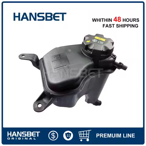 Coolant Expansion Tank with Cap 17137640514 Fit BMW 1 3 Series 130i 135i 316i 320i 323i 325i 328i 33