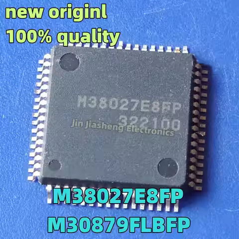 (5piece) 100% New M30879FLBFP M30879 M38027E8FP M38027 QFP Chipset