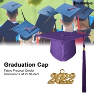 ICE-Graduation Cap Memorable Eye-catching Fabric Practical Coloful Graduation Hat for Student